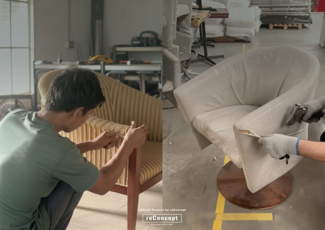 เปิดโลกของสินค้า reFinish : เฟอร์นิเจอร์โรงแรมมือสองที่ได้รับการฟื้นชีวิตใหม่โดย reConcept