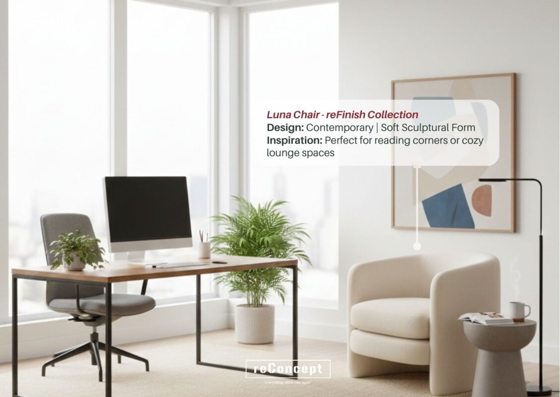 secondhand furniture refinish by reconcept