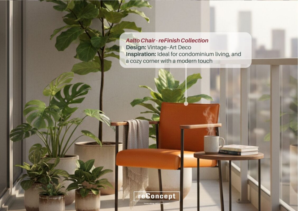 pre-owned furniture refinish by reconcept